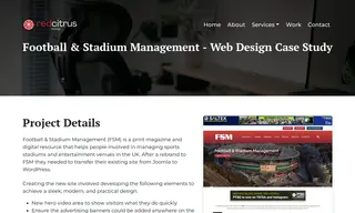 Preview of the Football & Stadium Management (fsm) Case Study
