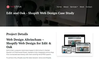 Preview of the Edit & Oak Case Study
