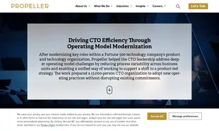 Preview of the Fortune 500 Technology Company Case Study