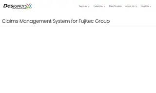 Preview of the Fujitec Case Study
