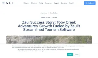 Preview of the Toby Creek Adventures Case Study