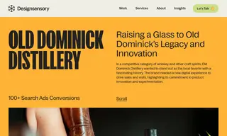 Preview of the Old Dominick Distillery Case Study