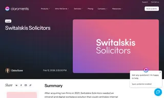 Preview of the Switalskis Solicitors Case Study