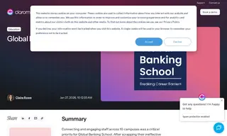 Preview of the Global Banking School Case Study
