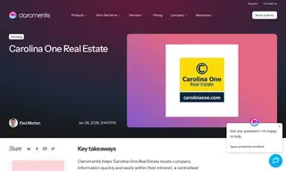 Preview of the Carolina One Real Estate Case Study