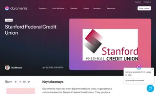 Preview of the Stanford Federal Credit Union Case Study