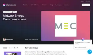 Preview of the Midwest Energy & Communications Case Study
