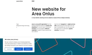 Preview of the Area Onlus Case Study