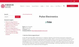 Preview of the Pulse Electronics Case Study