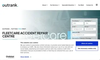 Preview of the Fleetcare Accident Repair Centre Case Study