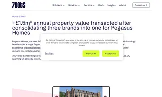 Preview of the Pegasus Homes Case Study