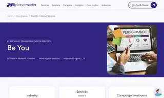 Preview of the Transform Career Services Case Study