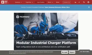 Preview of the European OEM Supplying Industrial Charging Cubicles Case Study