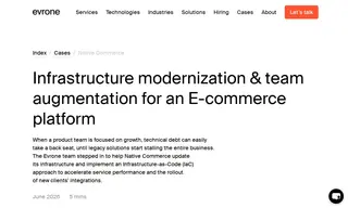 Preview of the Native Commerce Case Study