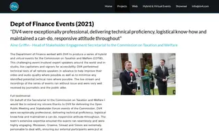 Preview of the Department of Finance Case Study