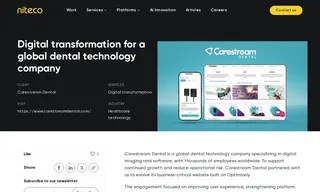 Preview of the Carestream Dental Case Study