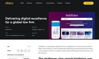 Preview of the Fieldfisher Case Study