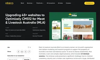 Preview of the Meat & Livestock Australia (mla) Case Study