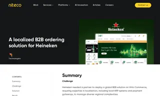 Preview of the Heineken Technologies Case Study
