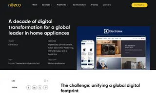 Preview of the Electrolux Case Study