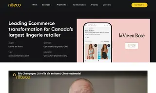 Preview of the La Vie en Rose Case Study