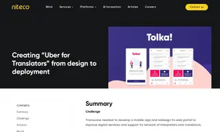 Preview of the Transvoice Case Study