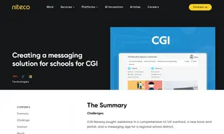 Preview of the CGI Norway Case Study