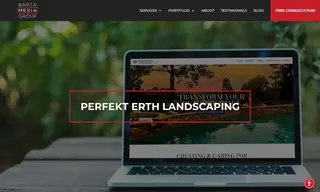 Preview of the Perfekt Erth Landscaping Case Study