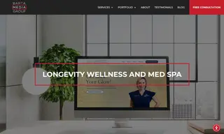 Preview of the Longevity Wellness and Med Spa Case Study