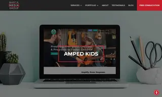 Preview of the Amped Kids Case Study