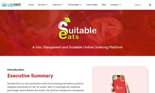 Preview of the Suitable Eats Case Study