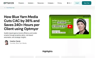 Preview of the Blue Yarn Media Case Study