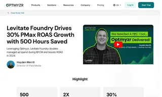 Preview of the Levitate Foundry Case Study