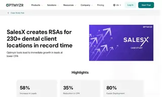 Preview of the SalesX Case Study