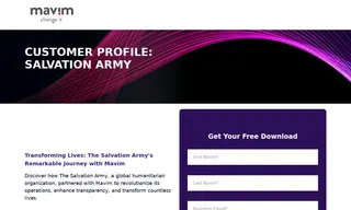 Preview of the Salvation Army Case Study