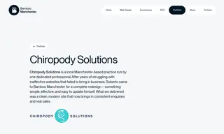 Preview of the Chiropody Solutions Case Study