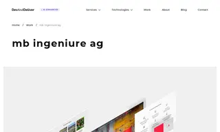 Preview of the Mb Ingenieure Ag Case Study