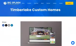 Preview of the Timberlake Custom Homes Case Study