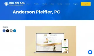 Preview of the Anderson Pfeiffer, PC Case Study