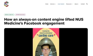 Preview of the NUS Medicine Case Study