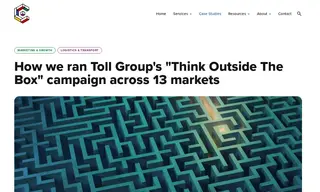 Preview of the Toll Group Case Study