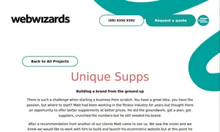 Preview of the Unique Supps Case Study