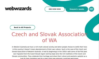 Preview of the Czech and Slovak Association of Western Australia Case Study