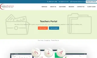 Preview of the Surrey Supply Teachers Case Study