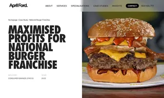 Preview of the Maximised Profits for National Burger Franchise Case Study