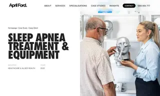 Preview of the High Growth for Sleep Apnea Specialists Case Study