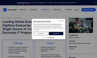 Preview of the $160b Global Auto Manufacturer Case Study