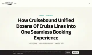 Preview of the Cruisebound Case Study