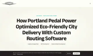 Preview of the Portland Pedal Power Case Study