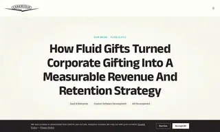 Preview of the Fluid Gifts Case Study
